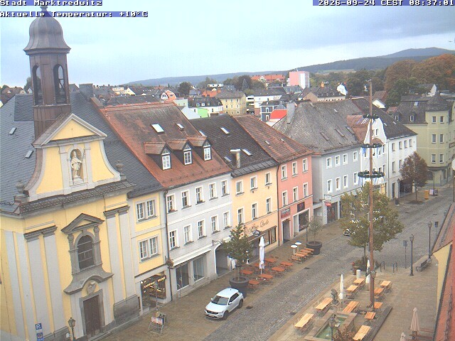 Archiv Foto Webcam Marktredwitz Fußgängerzone