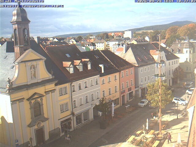 Archiv Foto Webcam Marktredwitz Fußgängerzone