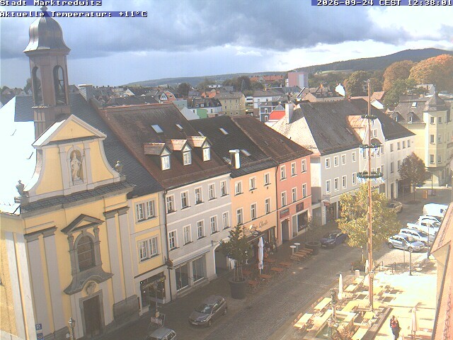 Archiv Foto Webcam Marktredwitz Fußgängerzone