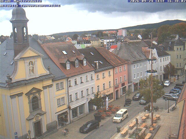 Archiv Foto Webcam Marktredwitz Fußgängerzone