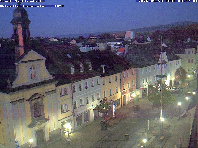 Archiv Foto Webcam Marktredwitz Fußgängerzone