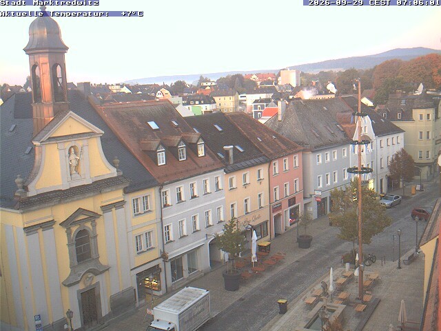 Archiv Foto Webcam Marktredwitz Fußgängerzone