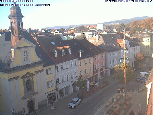 Archiv Foto Webcam Marktredwitz Fußgängerzone