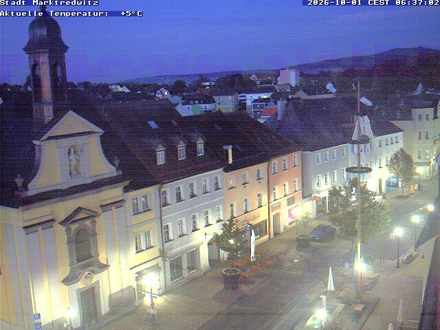 Archiv Foto Webcam Marktredwitz Fußgängerzone