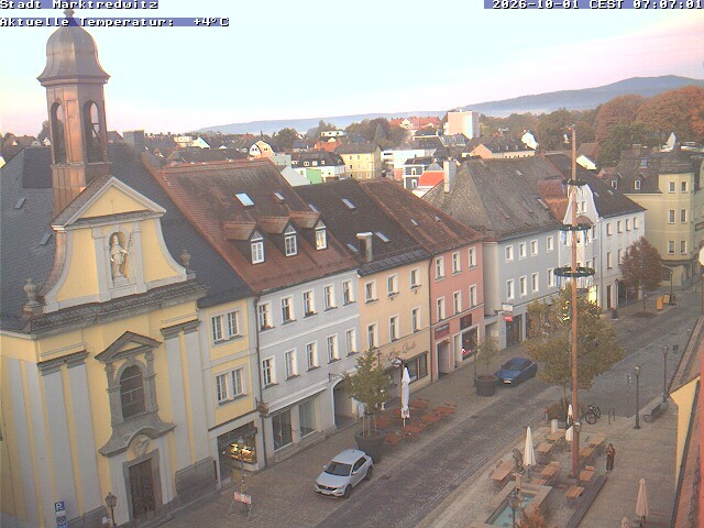 Archiv Foto Webcam Marktredwitz Fußgängerzone