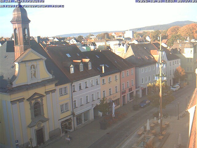 Archiv Foto Webcam Marktredwitz Fußgängerzone