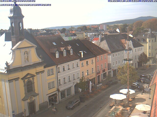 Archiv Foto Webcam Marktredwitz Fußgängerzone