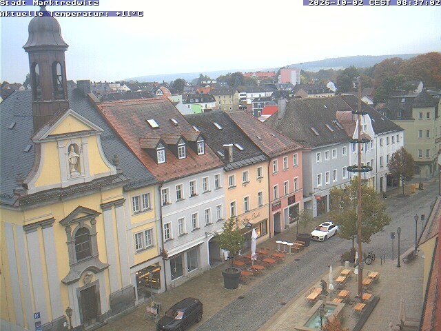 Archiv Foto Webcam Marktredwitz Fußgängerzone