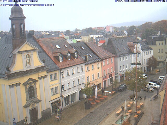 Archiv Foto Webcam Marktredwitz Fußgängerzone