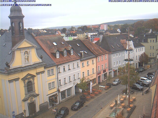 Archiv Foto Webcam Marktredwitz Fußgängerzone
