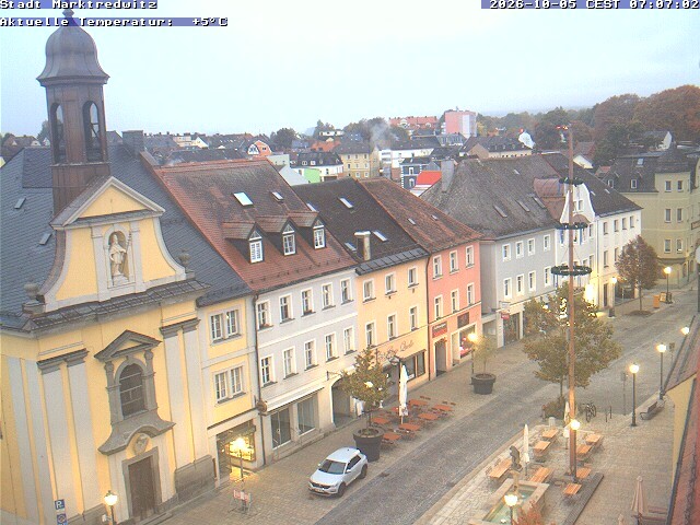 Archiv Foto Webcam Marktredwitz Fußgängerzone