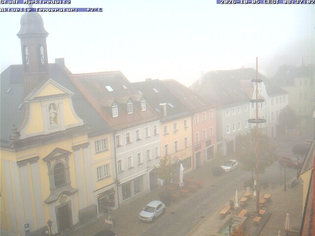 Archiv Foto Webcam Marktredwitz Fußgängerzone