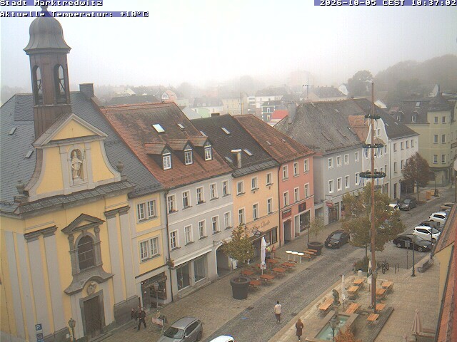 Archiv Foto Webcam Marktredwitz Fußgängerzone