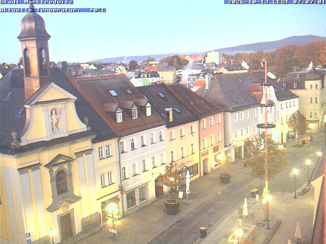 Archiv Foto Webcam Marktredwitz Fußgängerzone