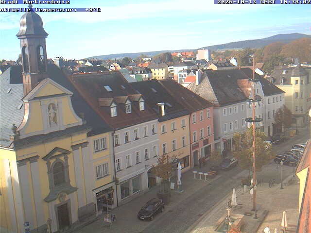 Archiv Foto Webcam Marktredwitz Fußgängerzone