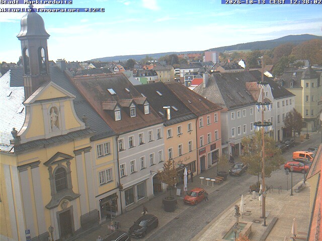 Archiv Foto Webcam Marktredwitz Fußgängerzone