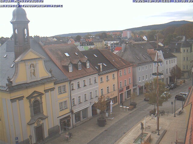 Archiv Foto Webcam Marktredwitz Fußgängerzone