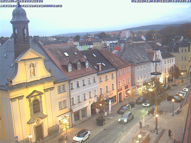 Archiv Foto Webcam Marktredwitz Fußgängerzone