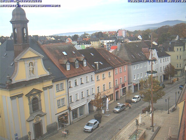 Archiv Foto Webcam Marktredwitz Fußgängerzone