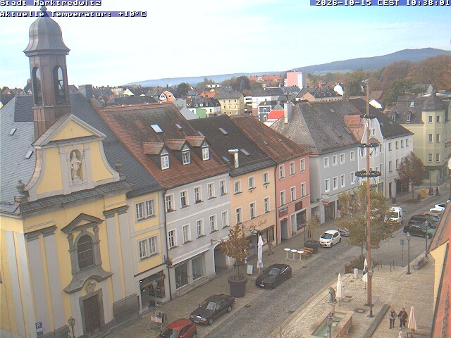 Archiv Foto Webcam Marktredwitz Fußgängerzone