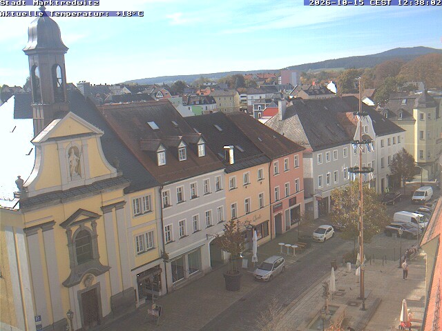 Archiv Foto Webcam Marktredwitz Fußgängerzone