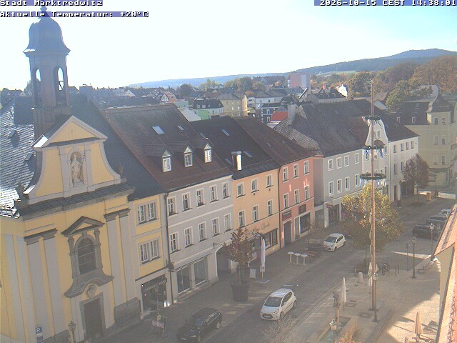 Archiv Foto Webcam Marktredwitz Fußgängerzone