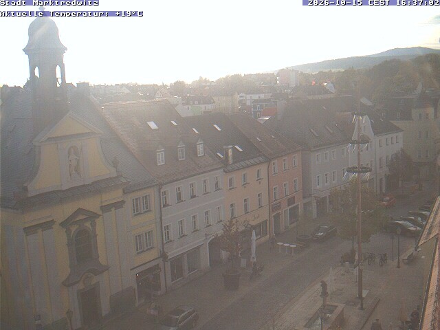 Archiv Foto Webcam Marktredwitz Fußgängerzone