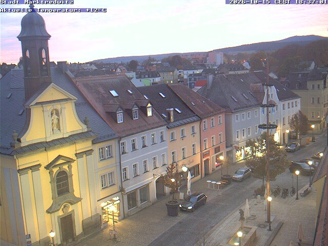 Archiv Foto Webcam Marktredwitz Fußgängerzone