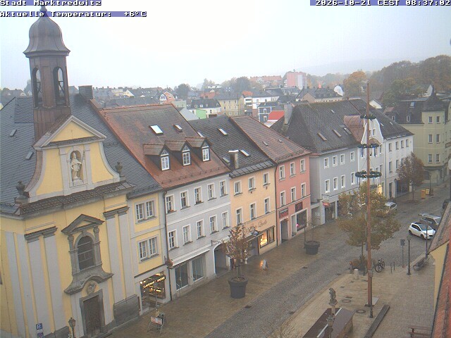 Archiv Foto Webcam Marktredwitz Fußgängerzone