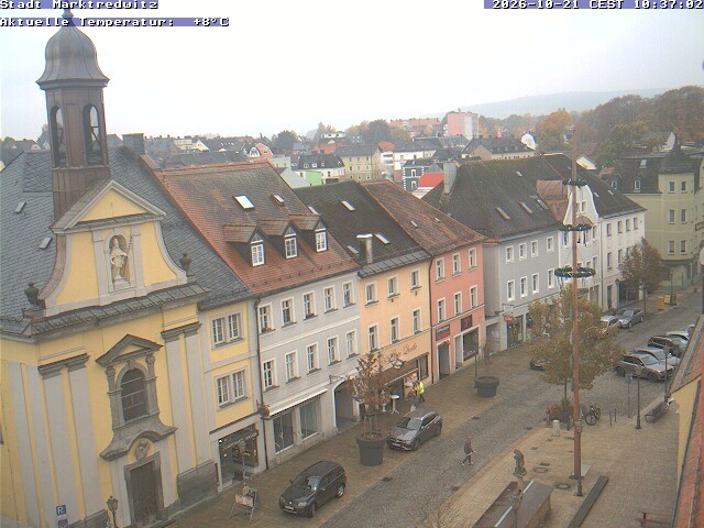 Archiv Foto Webcam Marktredwitz Fußgängerzone