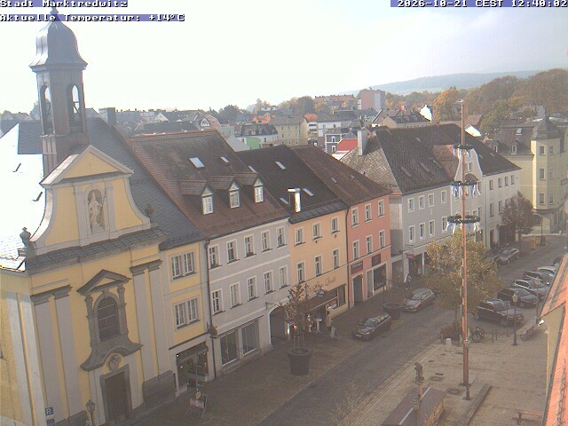 Archiv Foto Webcam Marktredwitz Fußgängerzone