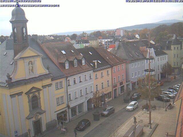 Archiv Foto Webcam Marktredwitz Fußgängerzone