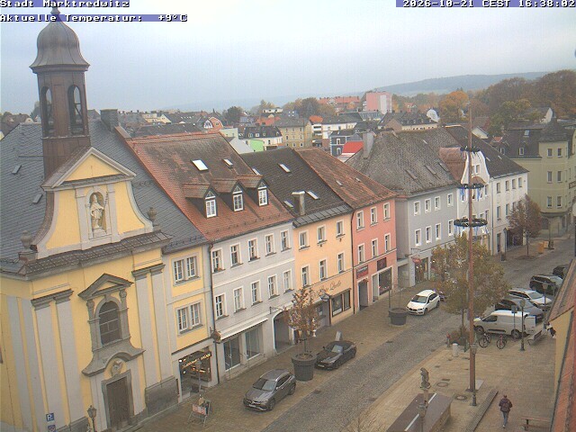 Archiv Foto Webcam Marktredwitz Fußgängerzone