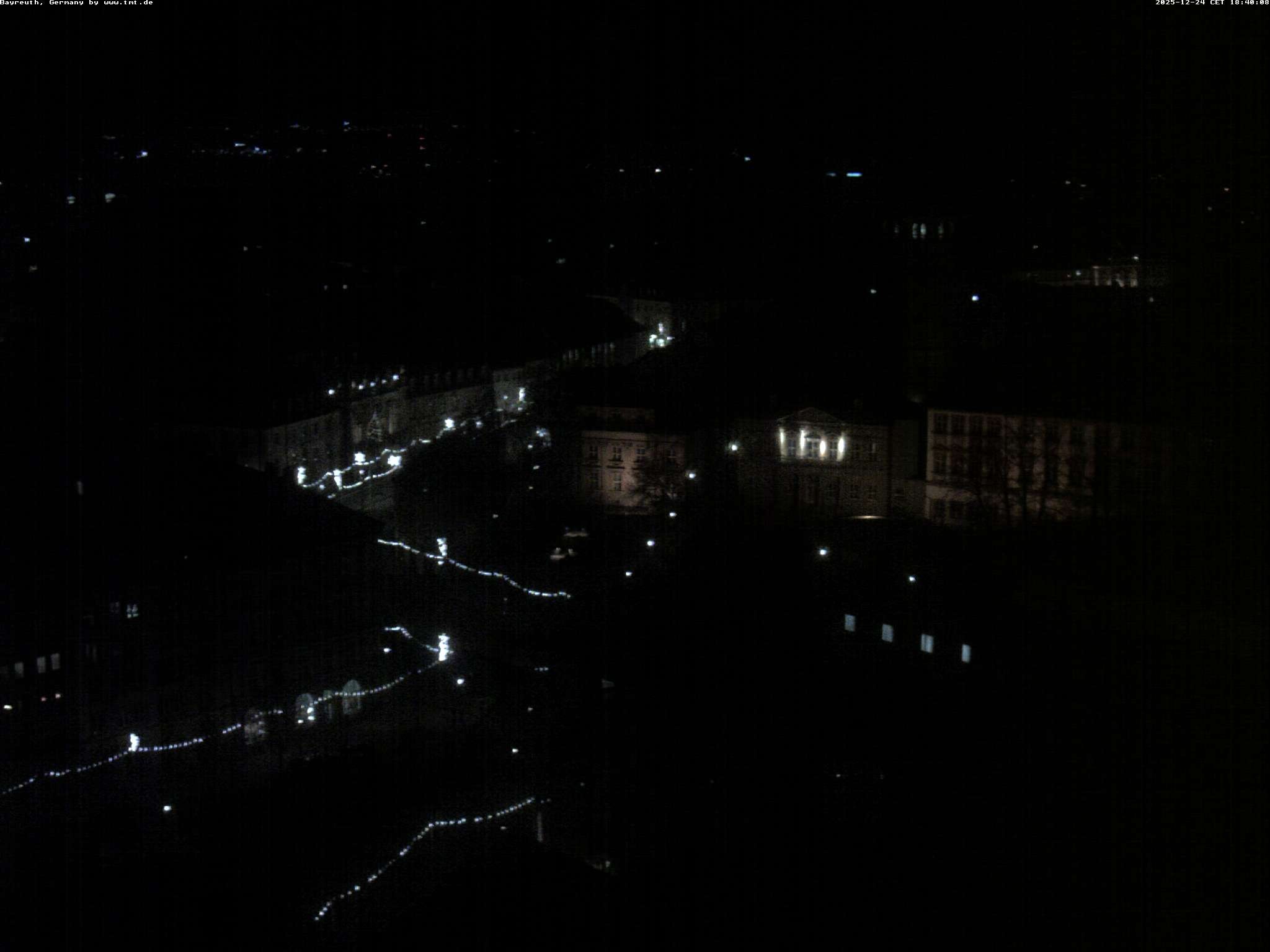 Archiv Foto Webcam Bayreuth: Blick vom Rathaus