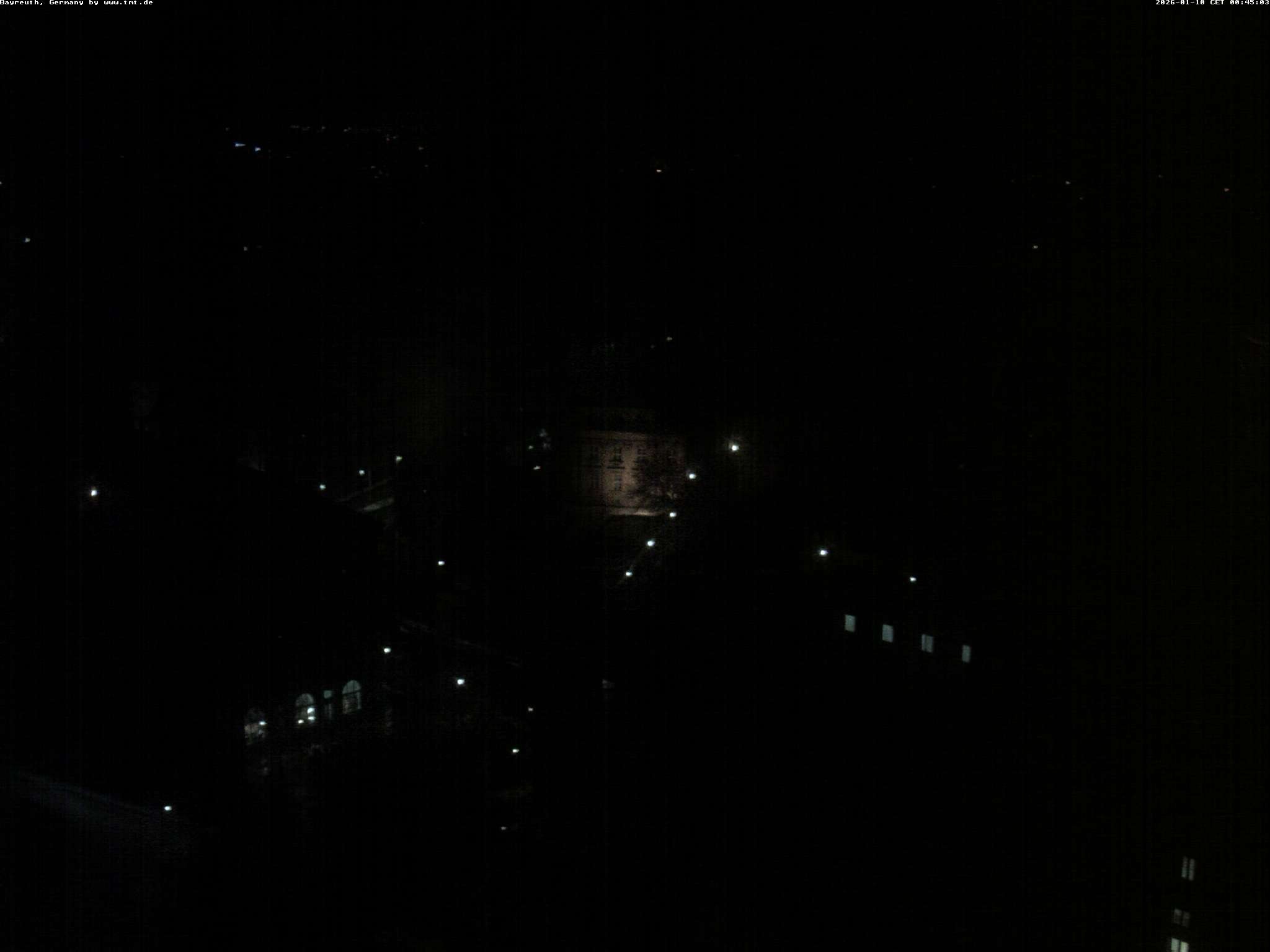 Archived image Webcam Bayreuth City Centre