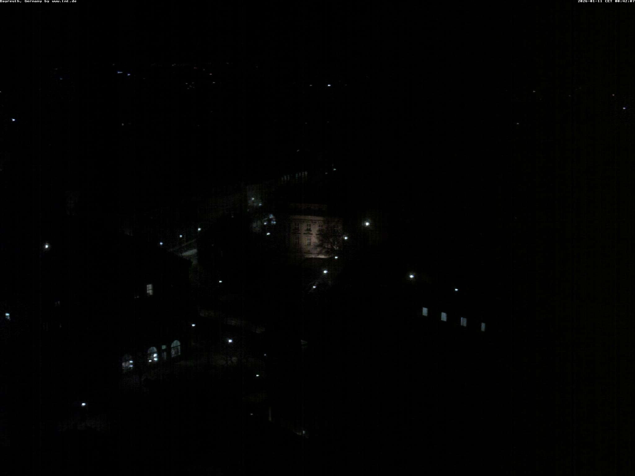 Archiv Foto Webcam Bayreuth: Blick vom Rathaus