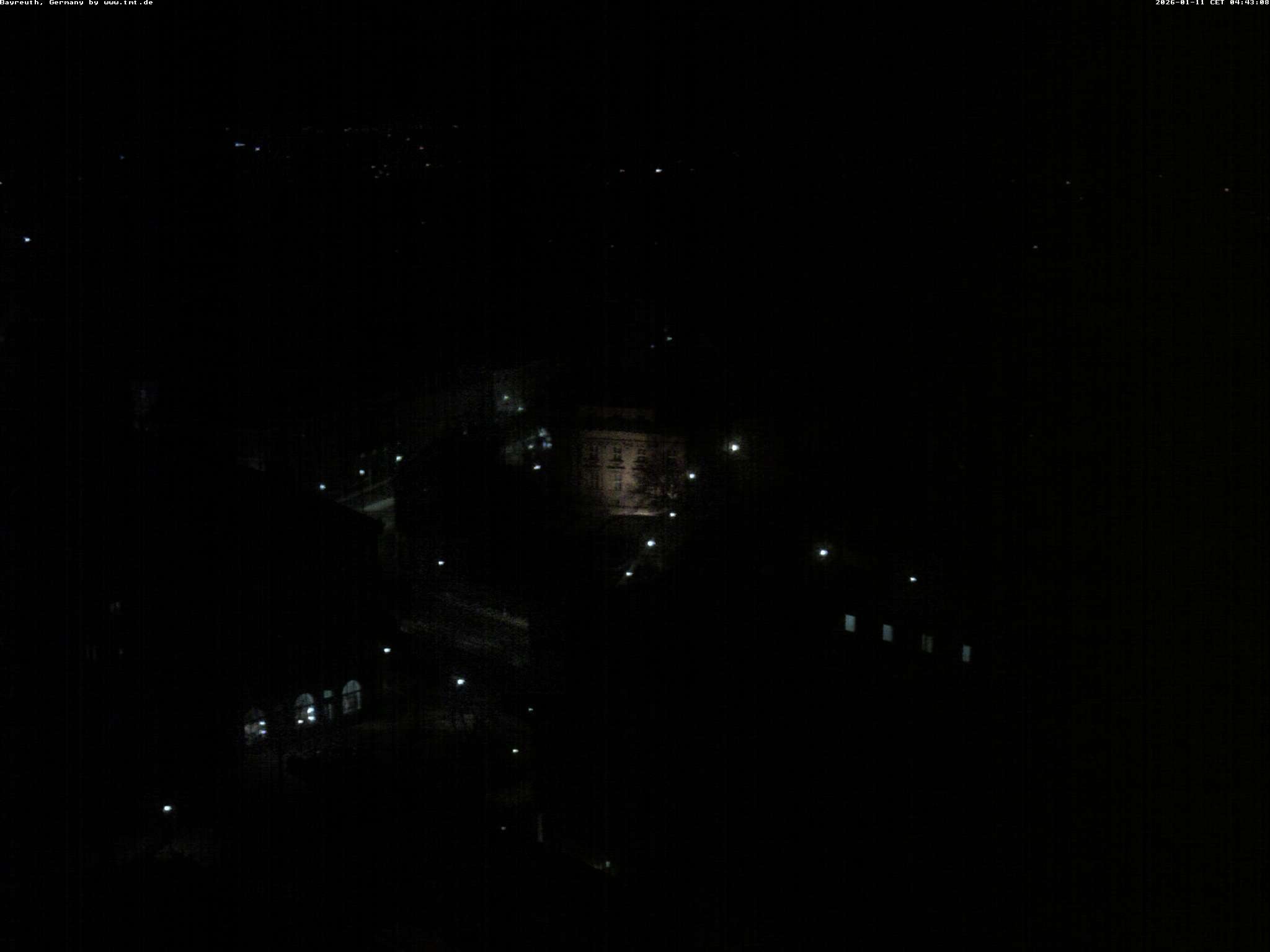 Archiv Foto Webcam Bayreuth: Blick vom Rathaus