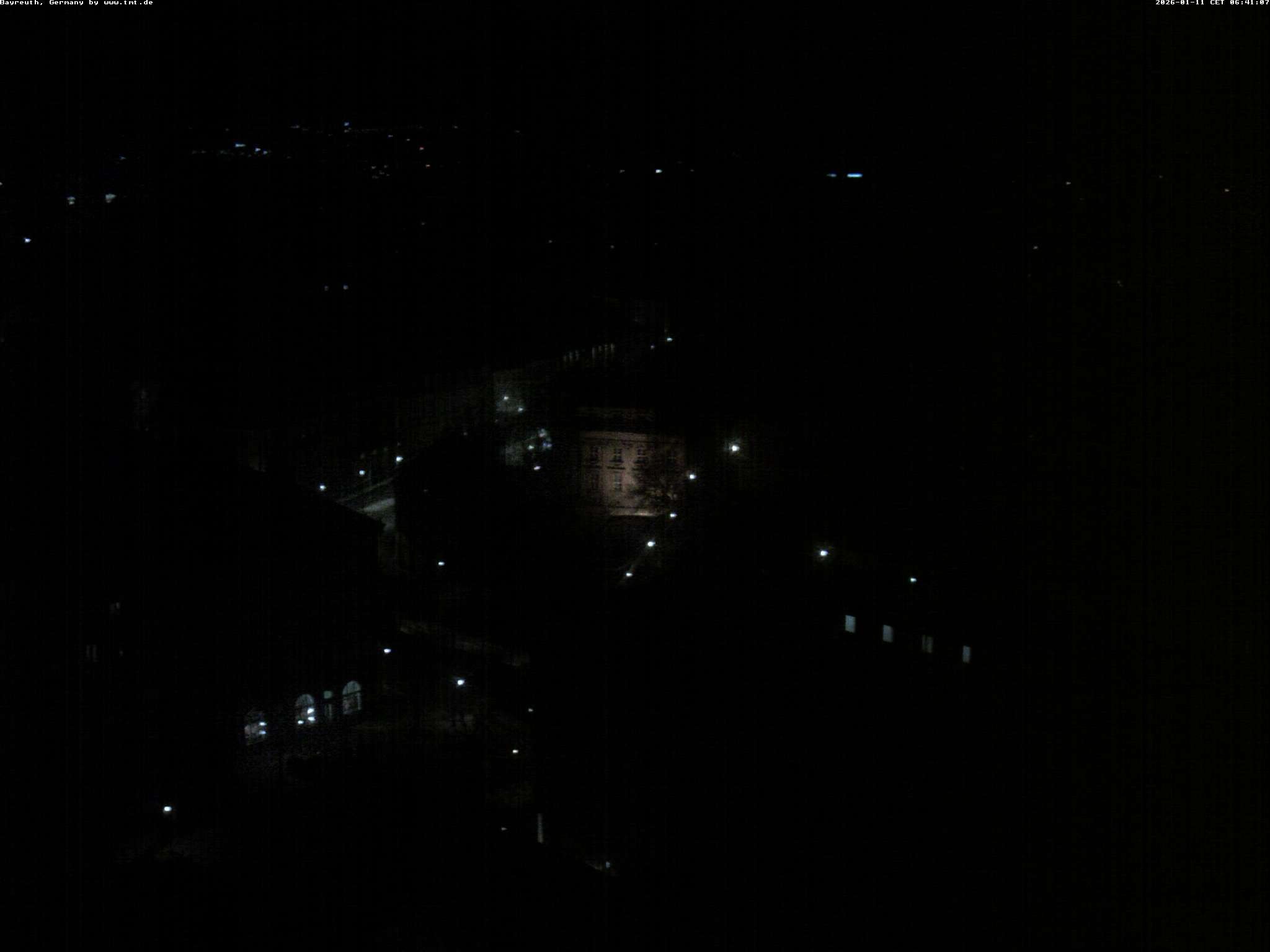 Archiv Foto Webcam Bayreuth: Blick vom Rathaus