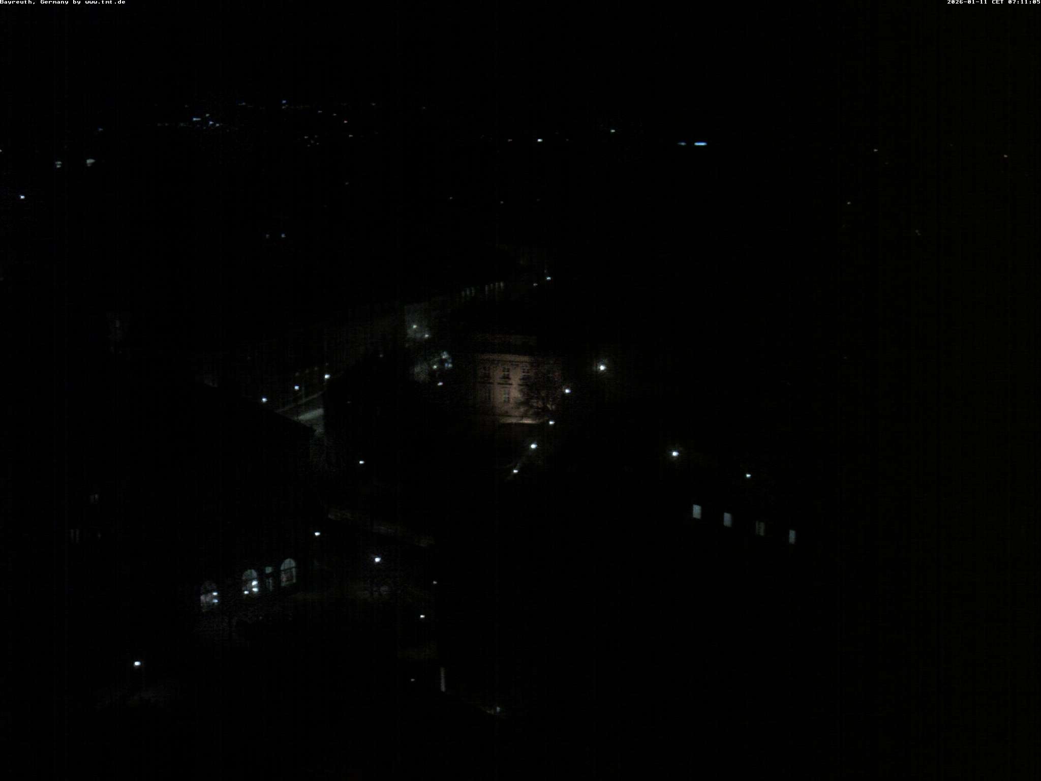 Archiv Foto Webcam Bayreuth: Blick vom Rathaus