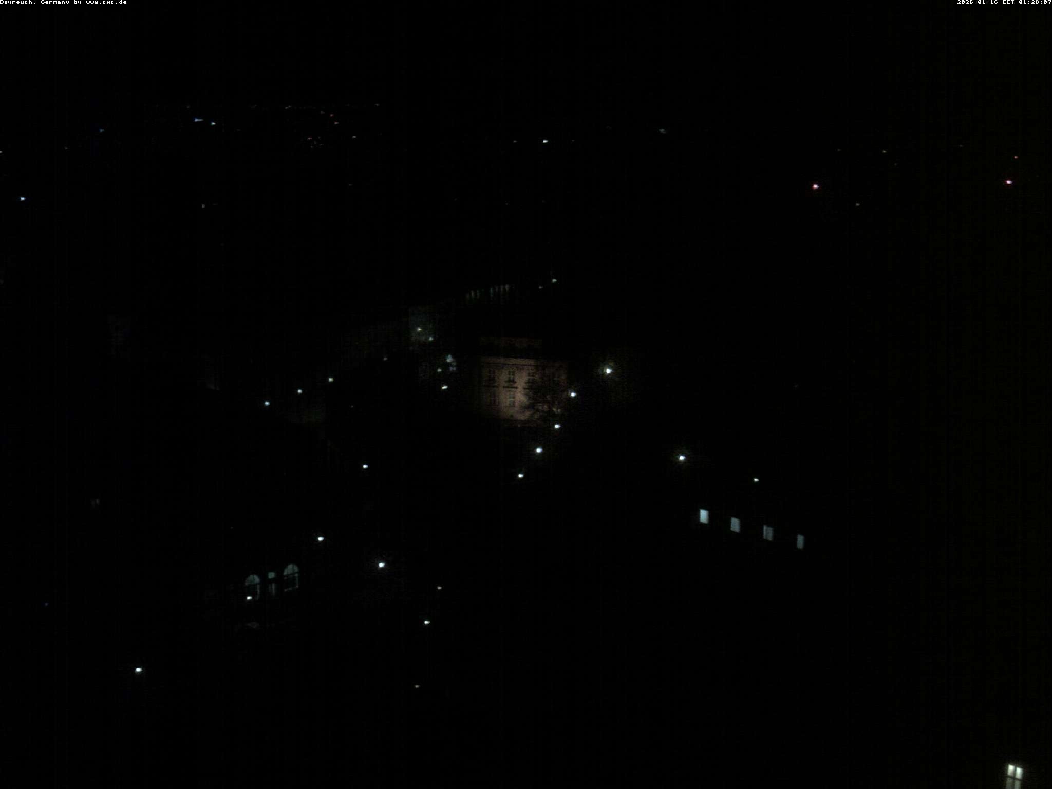 Archiv Foto Webcam Bayreuth: Blick vom Rathaus