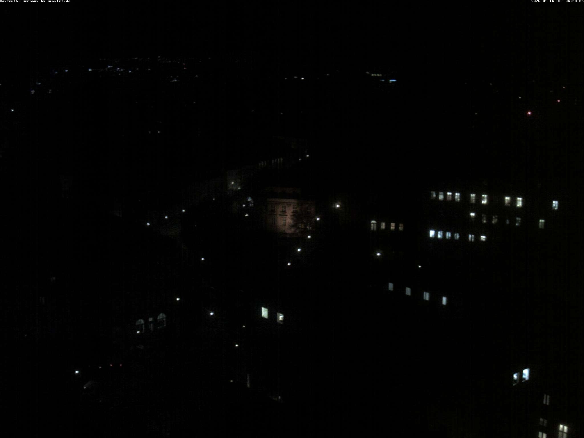 Archiv Foto Webcam Bayreuth: Blick vom Rathaus