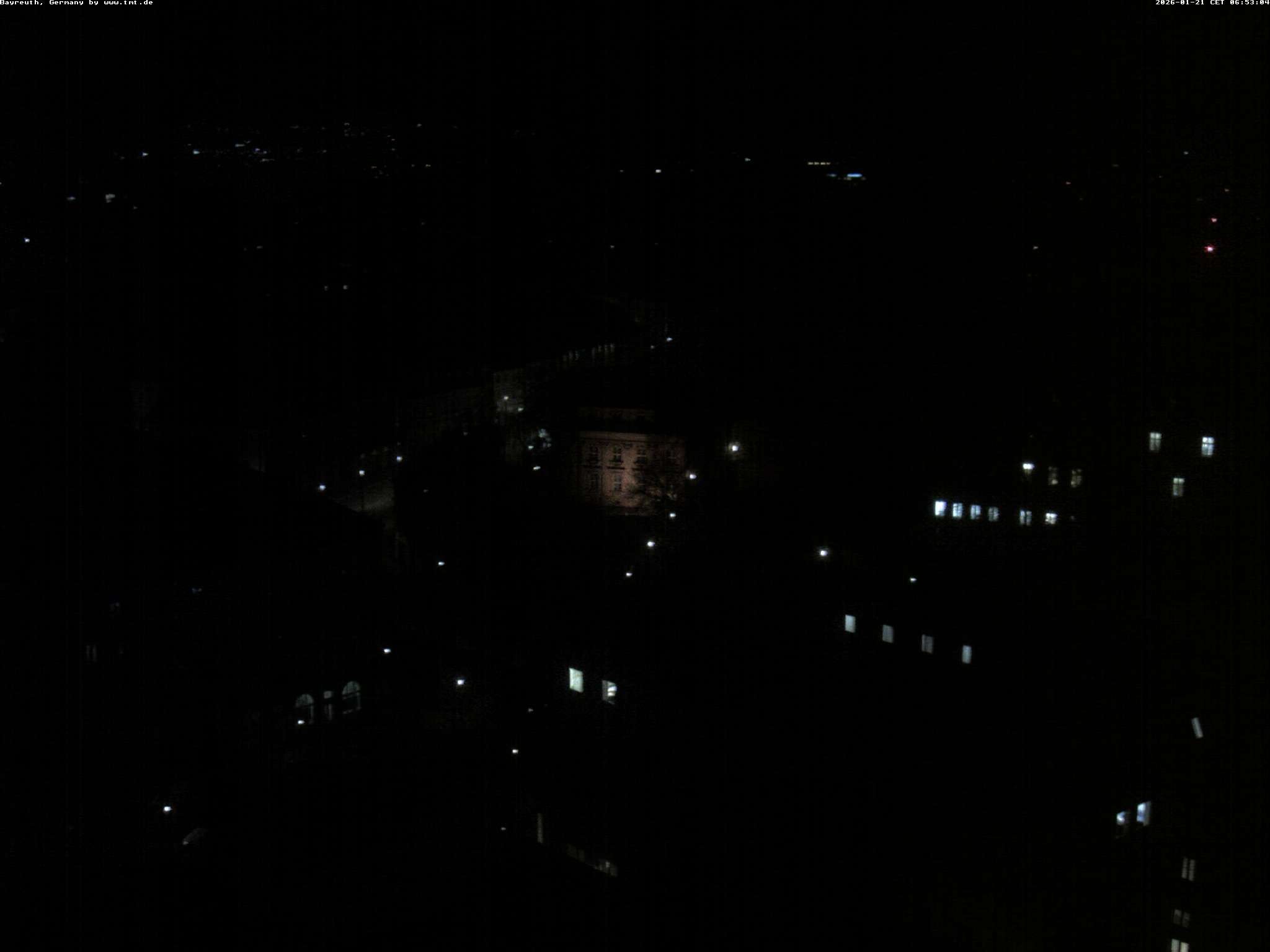 Archiv Foto Webcam Bayreuth: Blick vom Rathaus