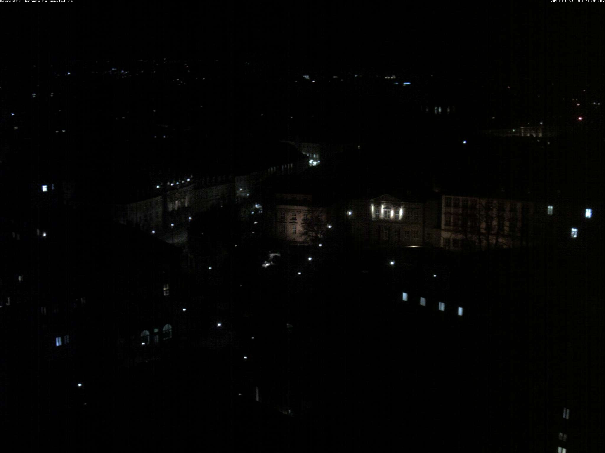 Archiv Foto Webcam Bayreuth: Blick vom Rathaus