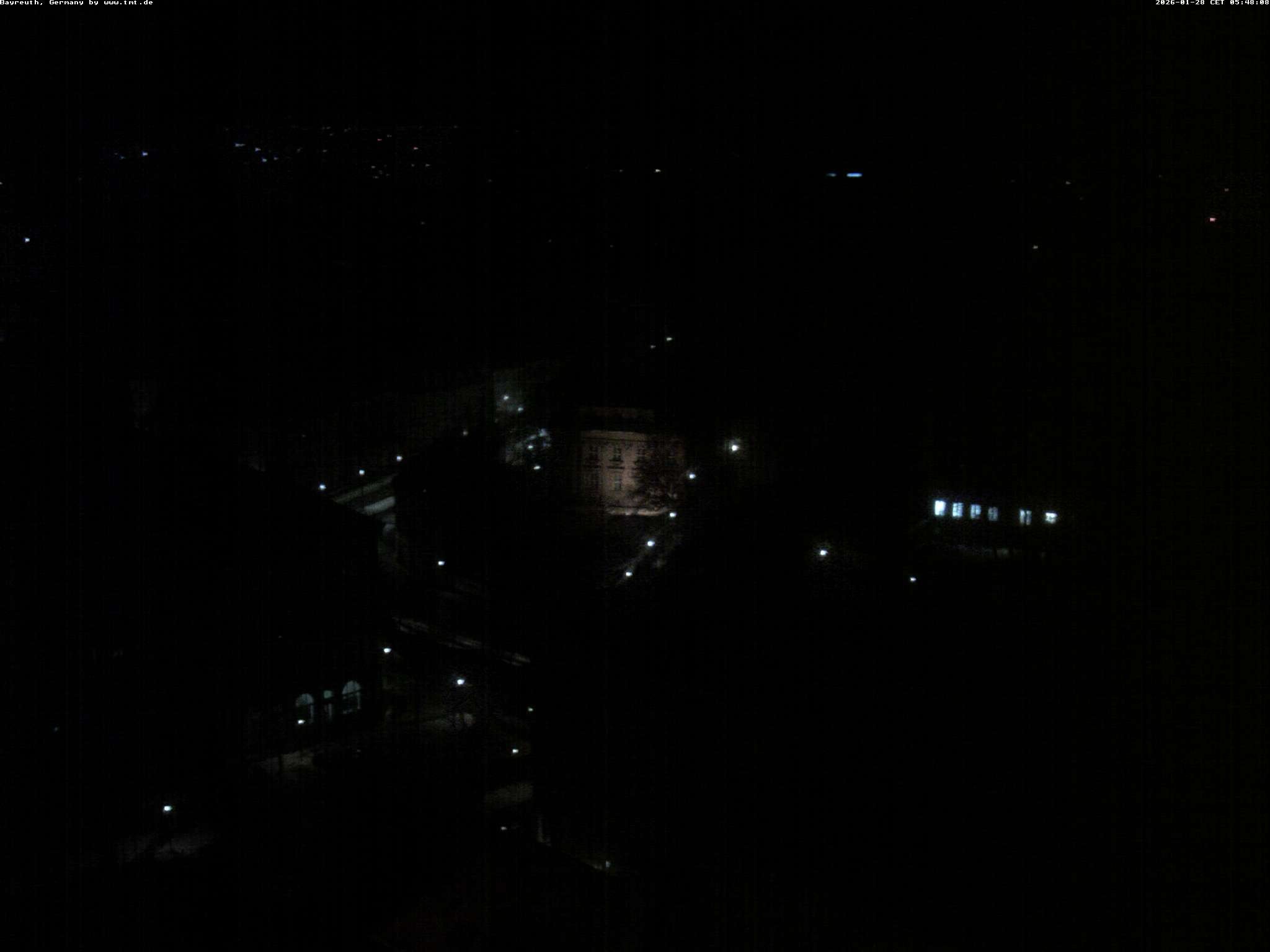 Archiv Foto Webcam Bayreuth: Blick vom Rathaus