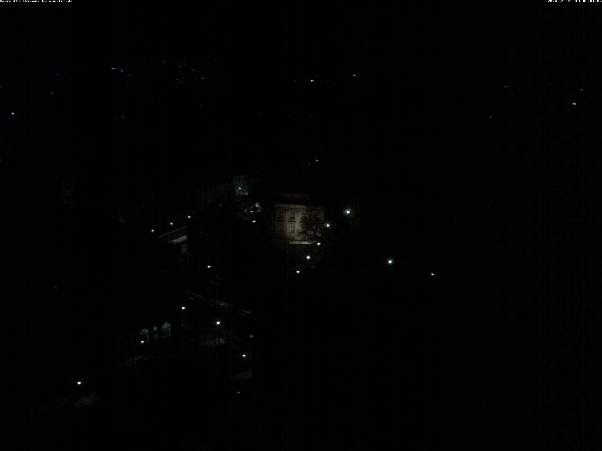 Archiv Foto Webcam Bayreuth: Blick vom Rathaus