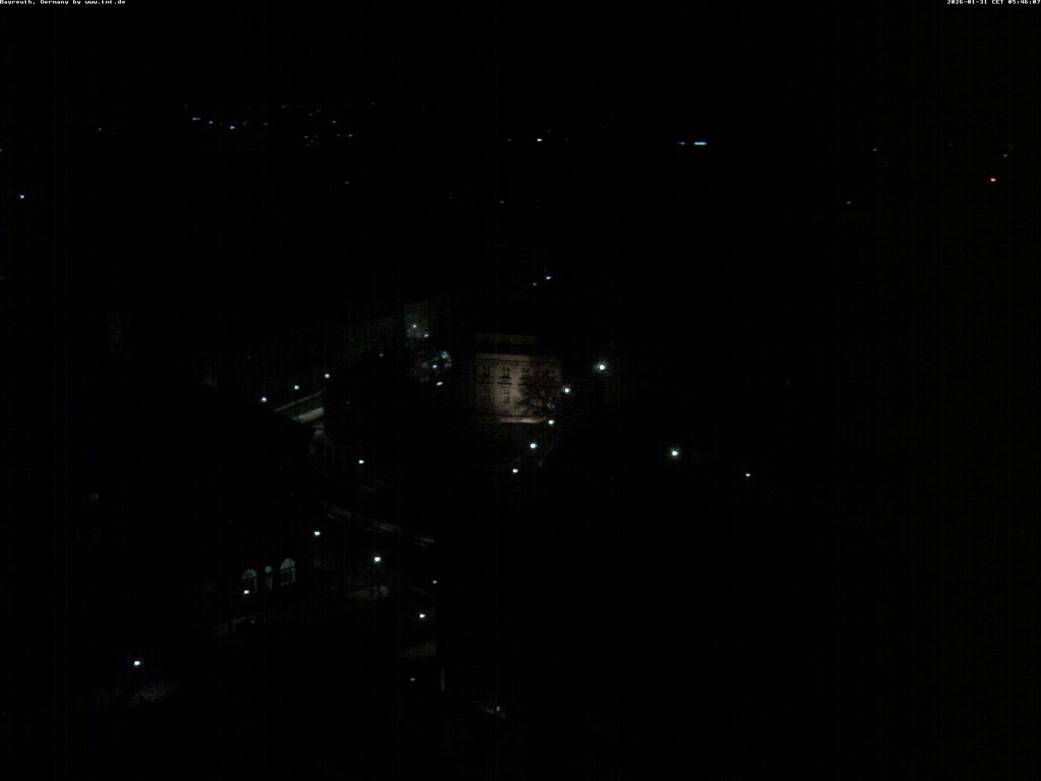 Archiv Foto Webcam Bayreuth: Blick vom Rathaus