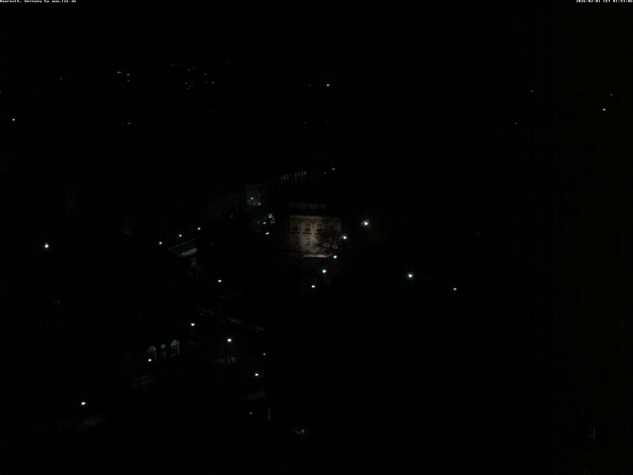 Archiv Foto Webcam Bayreuth: Blick vom Rathaus