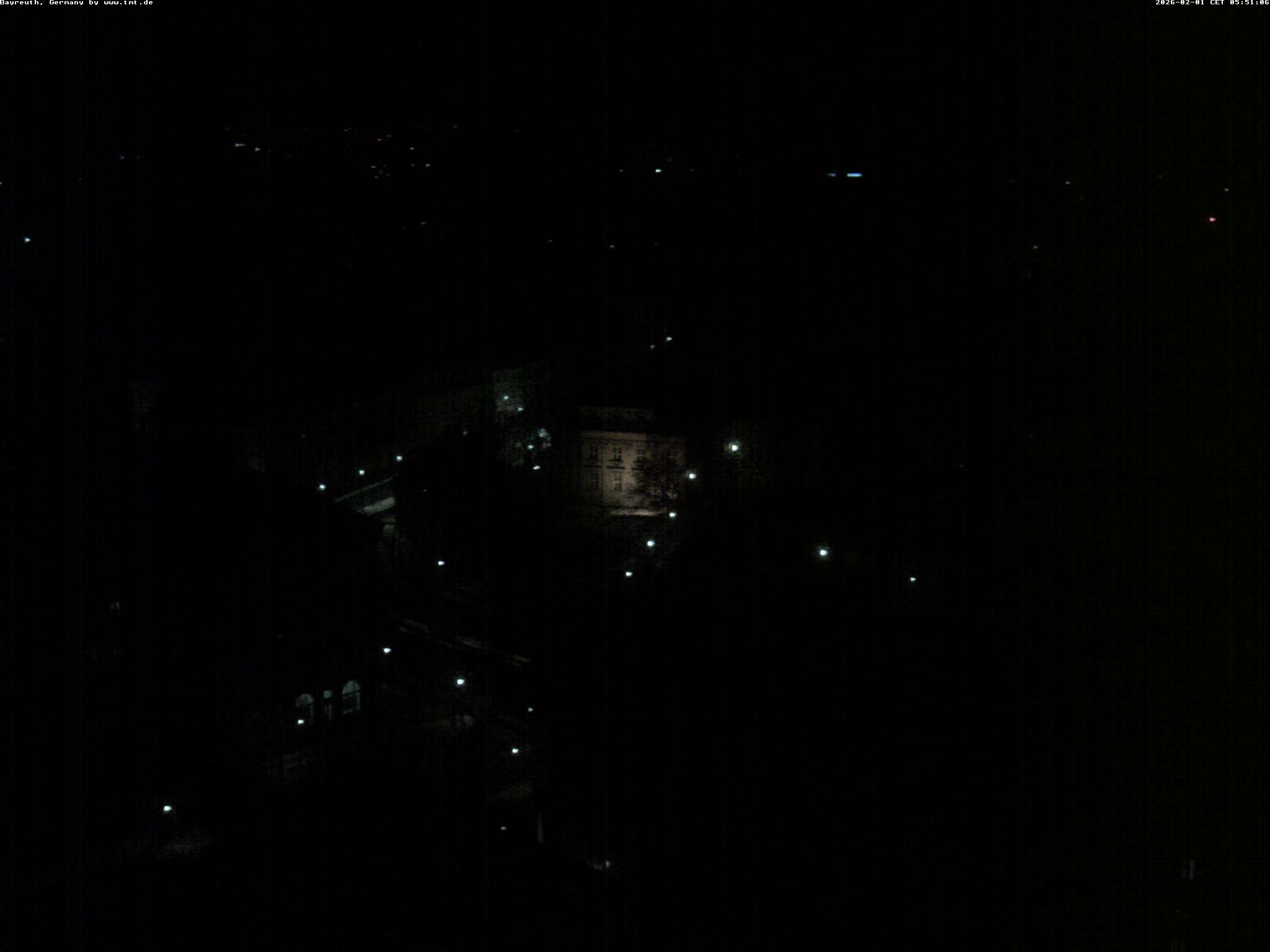 Archiv Foto Webcam Bayreuth: Blick vom Rathaus