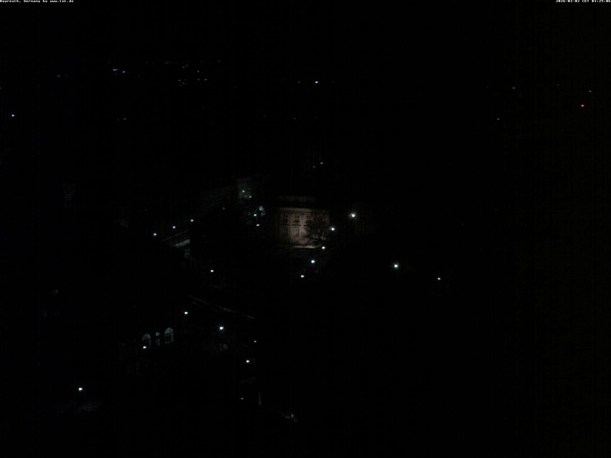 Archiv Foto Webcam Bayreuth: Blick vom Rathaus