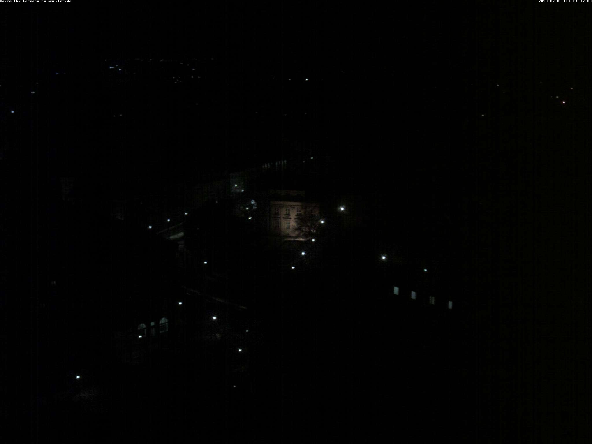 Archived image Webcam Bayreuth City Centre